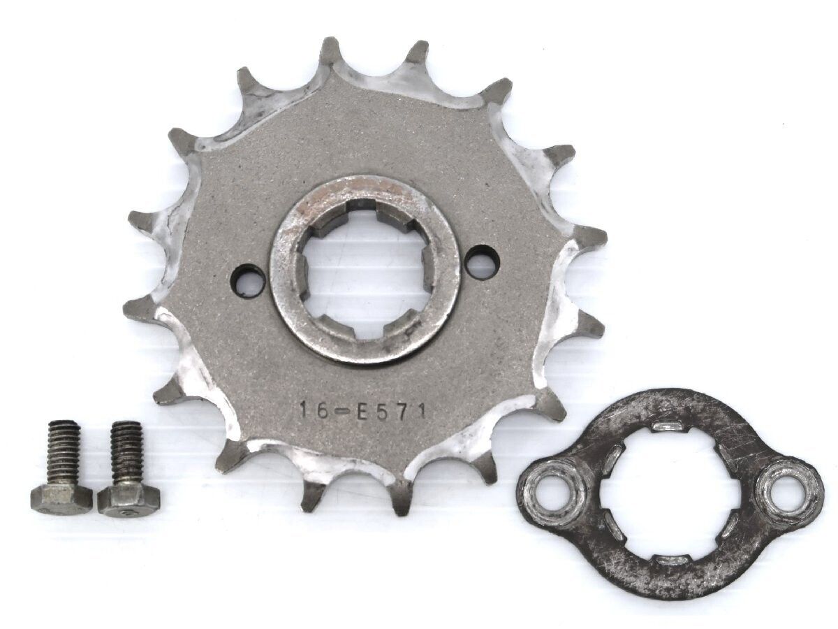 0[Rated C] XJ550 4V8, actual working stock front sprocket 16T 16-E571 pekeje c