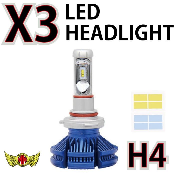 X3 H4 LED Far
