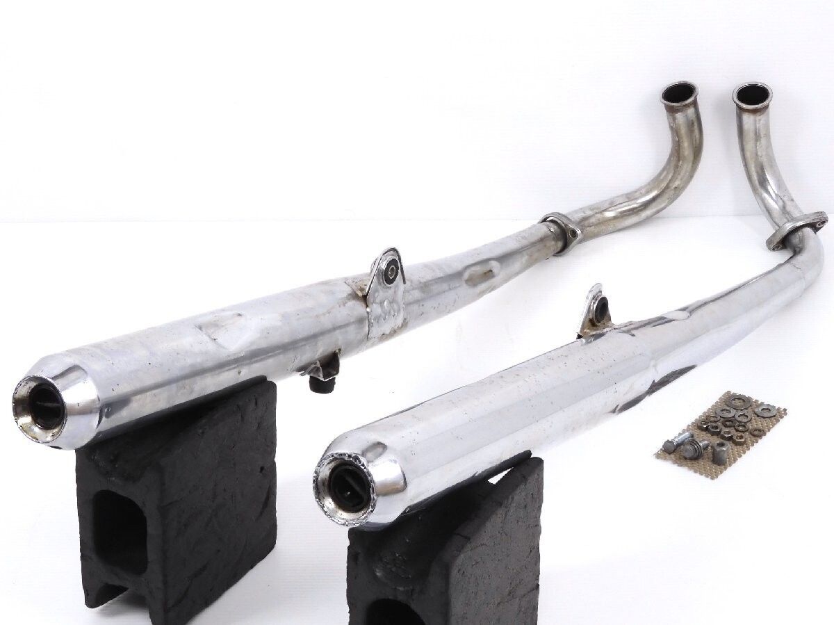 200 [Rating A] YAMAHA RX350 R5 Original item, working, genuine muffler, full exhaust, silencer, sound video available, old car DX250 DS7 RD250 RD350