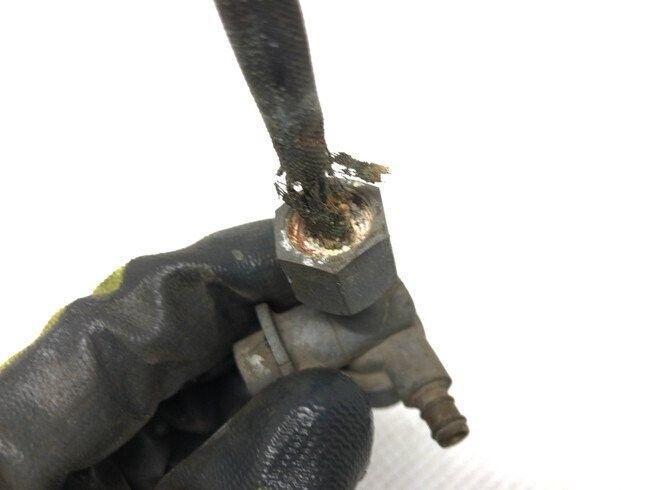 Yamaha genuine used parts A611[A] Fuel Cock for Trail 90 H3C H3 Yamaha YB90 Scrambler - görsel 2