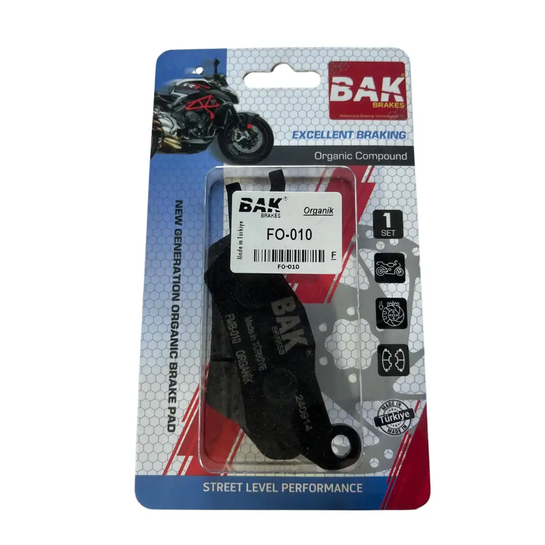 BAK BRAKES FO-010 Organik Fren Balata Seti (ÖN)