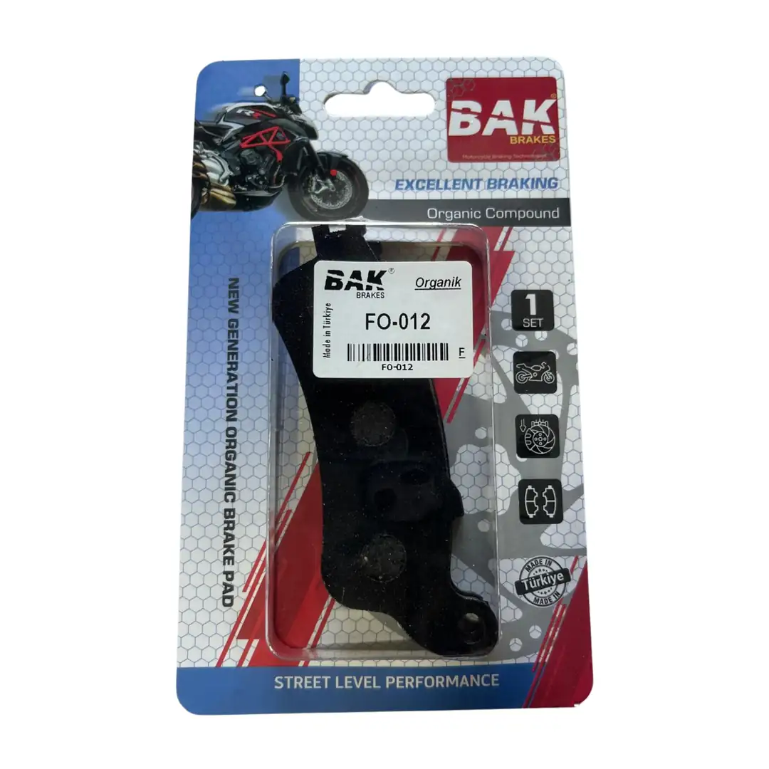 BAK BRAKES FO-012 Organik Fren Balata Seti (ÖN)