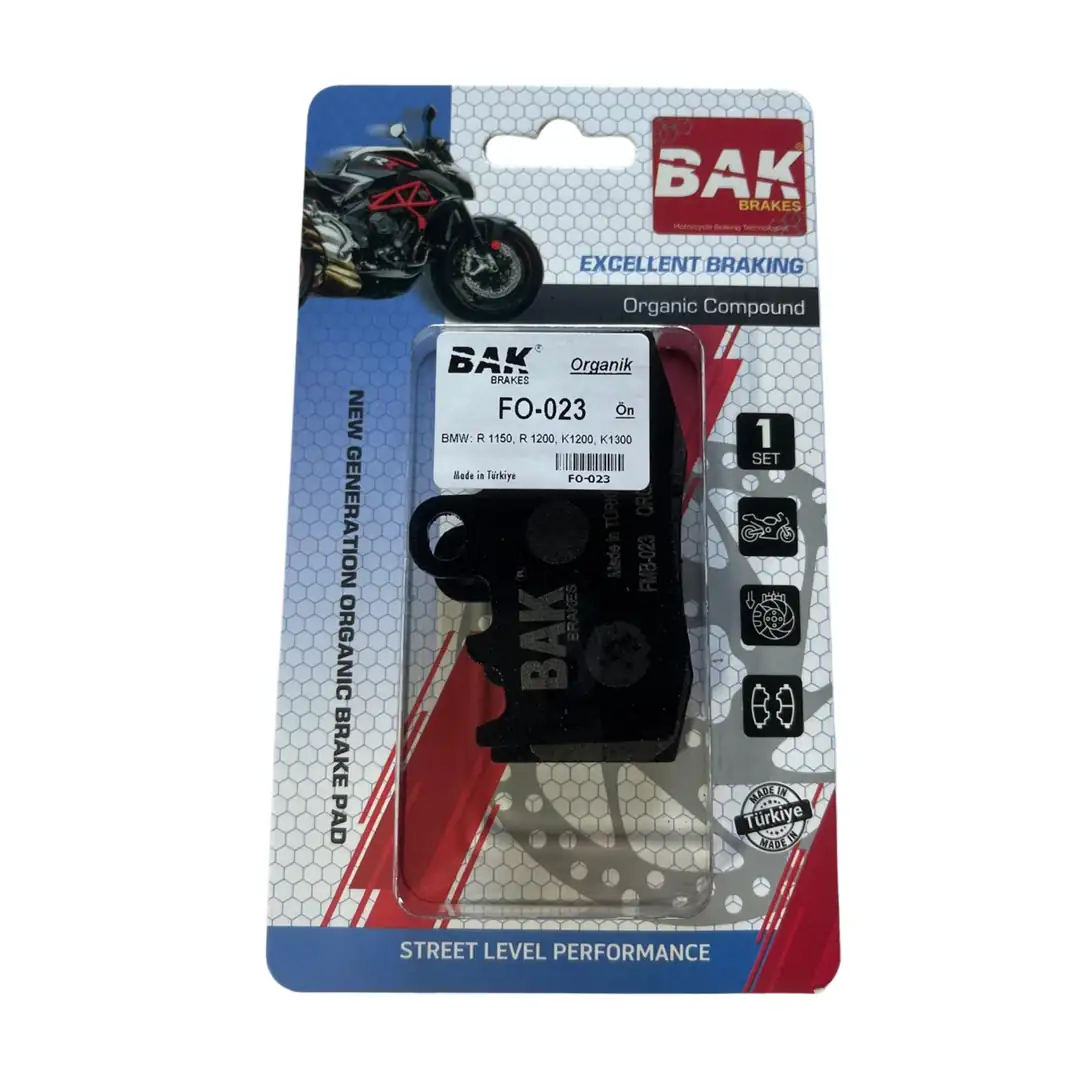 BAK BRAKES FO-023 Organik Fren Balata Seti (ÖN)