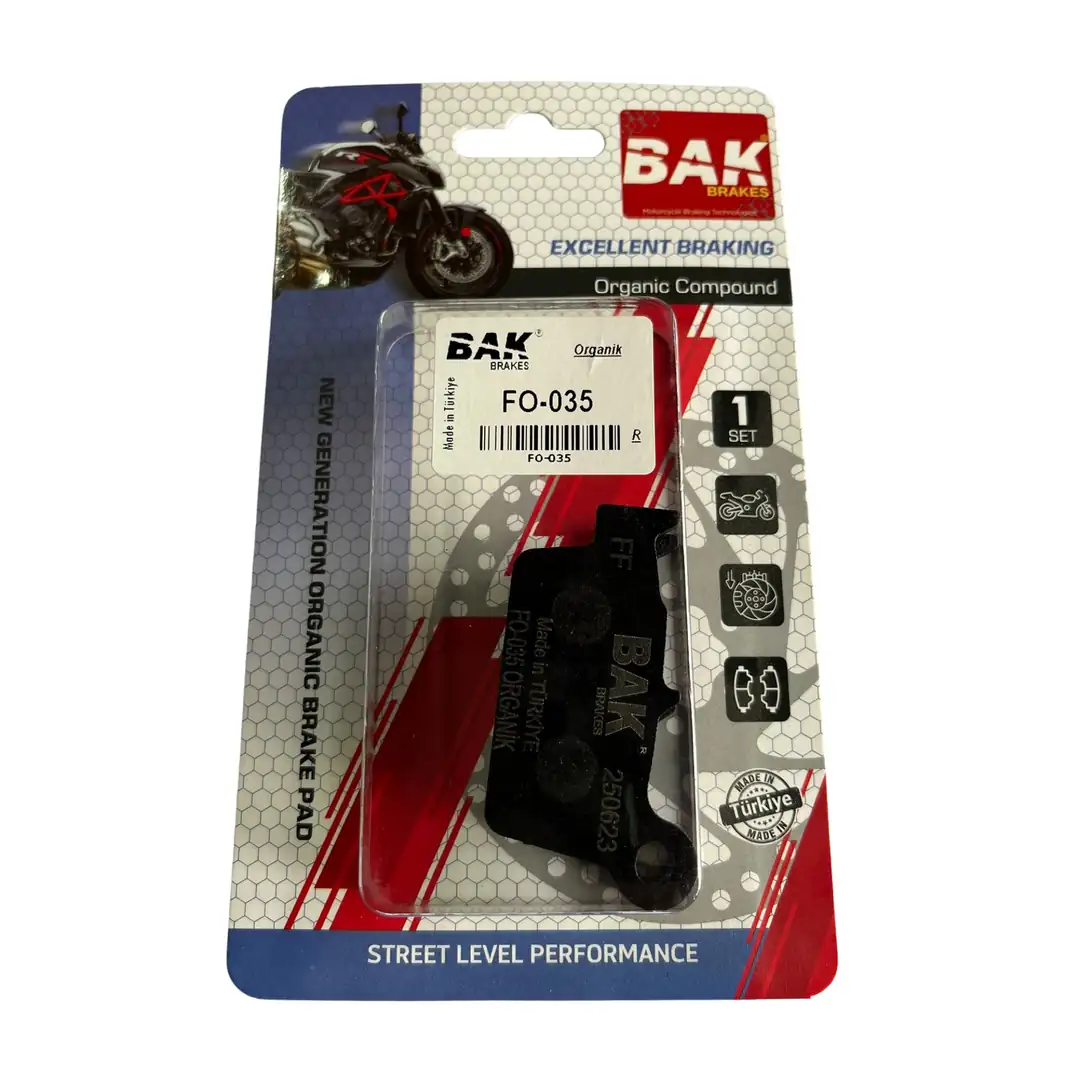 BAK BRAKES FO-035 Organik Fren Balata Seti (ARKA)