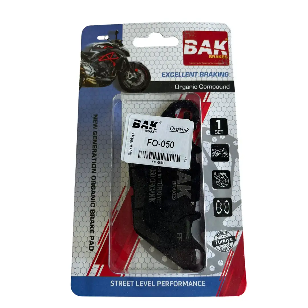 BAK BRAKES FO-050 Organik Fren Balata Seti (ÖN)