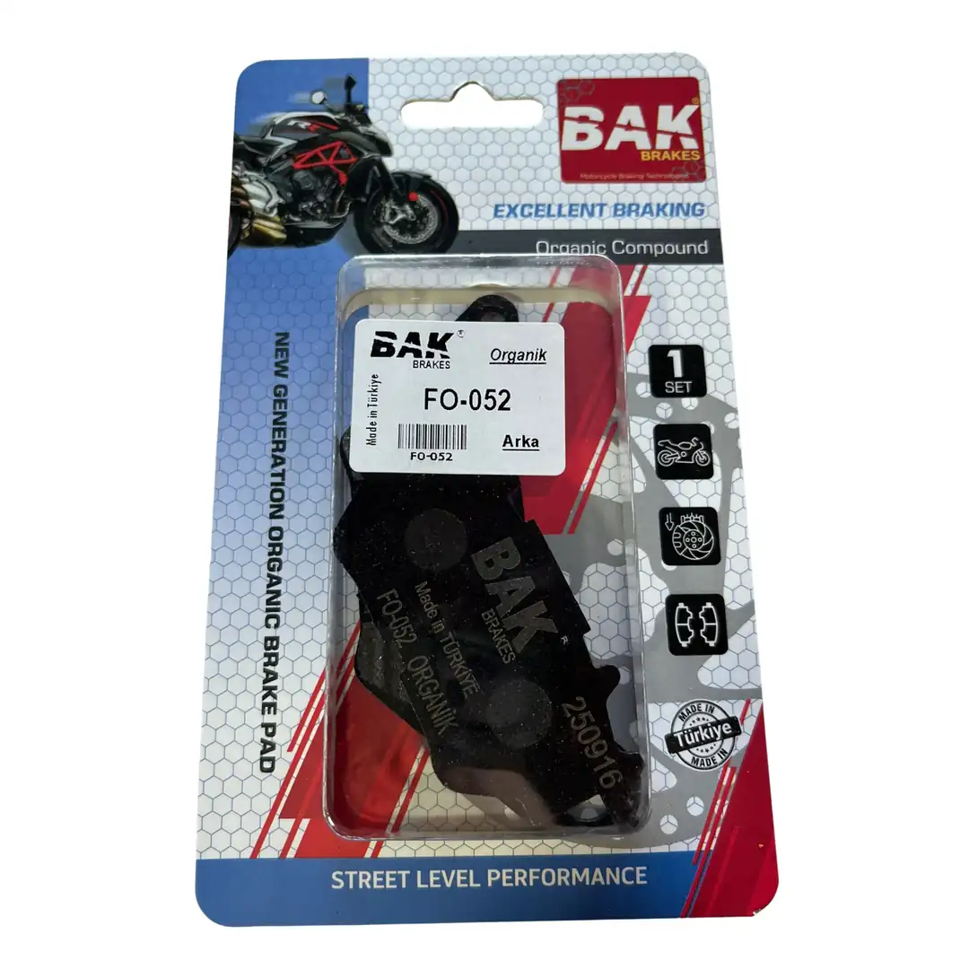 BAK BRAKES FO-052 Organik Fren Balata Seti (ARKA)