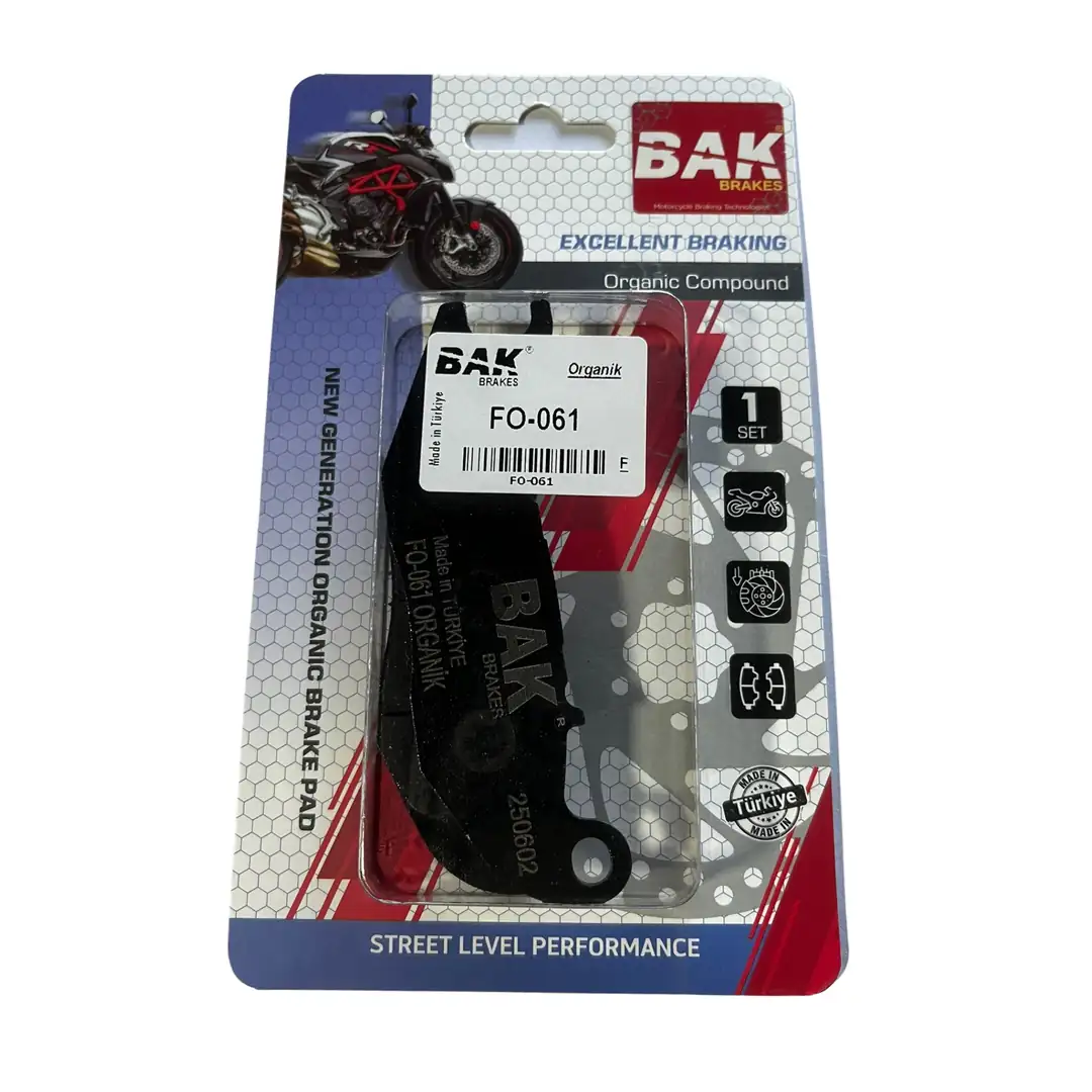 BAK BRAKES FO-061 Organik Fren Balata Seti(ÖN)
