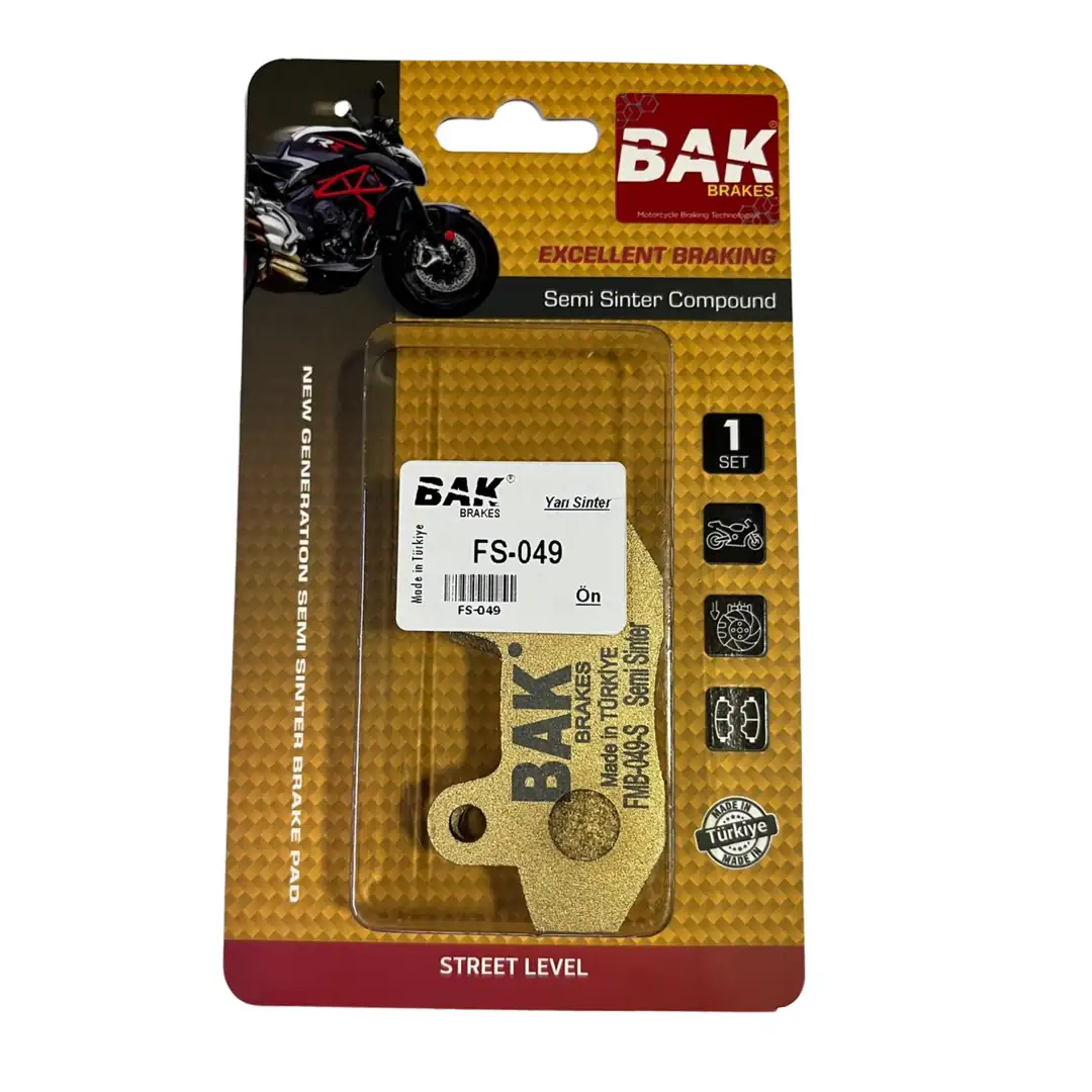 BAK BRAKES FS-049 Yarı Sinter Fren Balata Seti (ÖN ARKA)