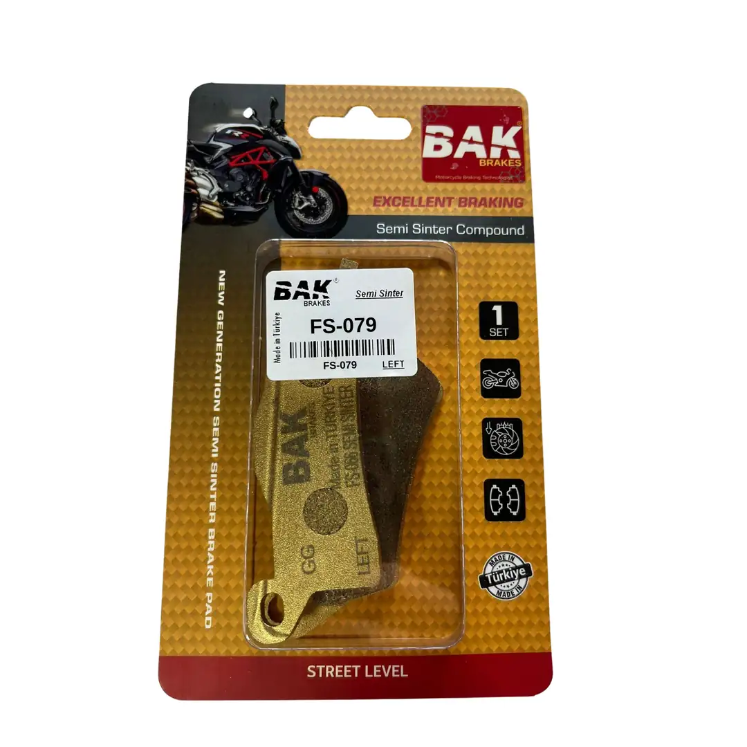 BAK BRAKES FS-079 Yarı Sinter ATV Fren Balata Seti (ÖN SOL)