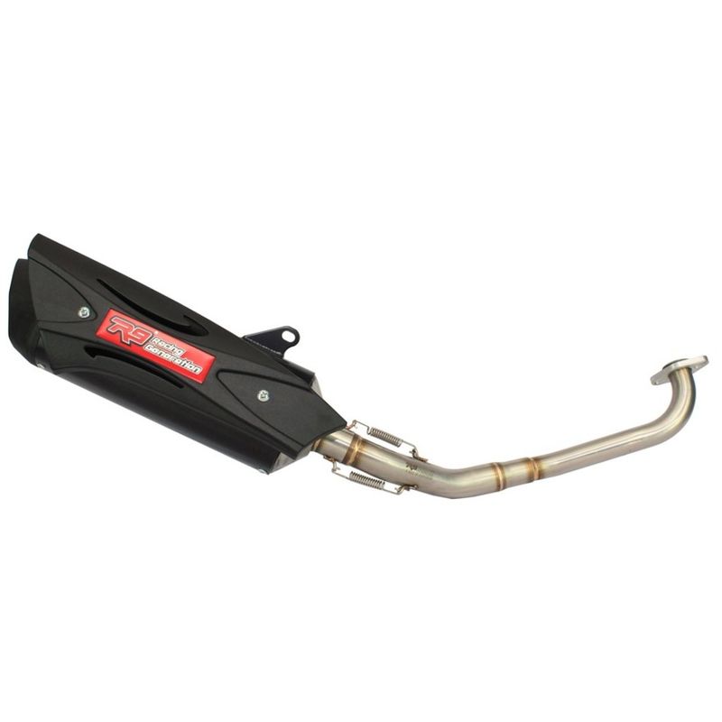 R9 Exhaust Misano Siyah Tam Egzoz Sistemi - görsel 3