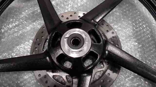 Yamaha genuine used parts Used FAZER125 LBPPCJM06G0002xx front wheel *1752545164 - görsel 4